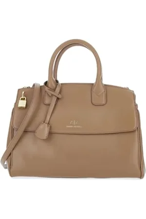Armani Exchange Women Jane, Sustainable, Padlock Logo Charm Tote l, , one_Size