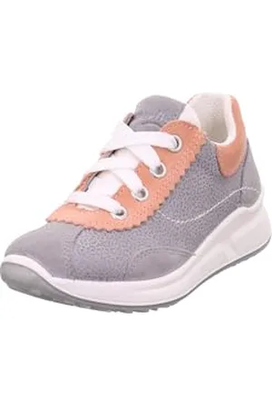 Superfit Merida HS Sneaker, Hellgrau/ROSA 2500, 10 UK Child
