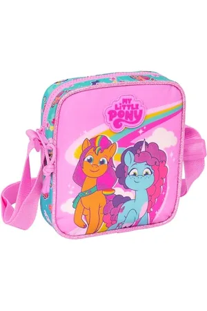 Safta My Little Pony Magic Small Shoulder Bag for Children, Ideal for Children from 5 to 14 Years, Comfortable and Versatile, Quality and Resilience, 16 x 4 x 18 cm, ,