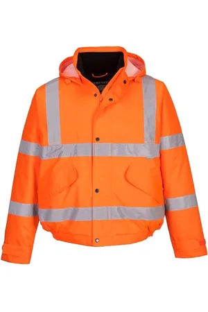 Portwest S463 Waterproof Comfort Hi-Vis Winter Bomber Jacket , XX-Large