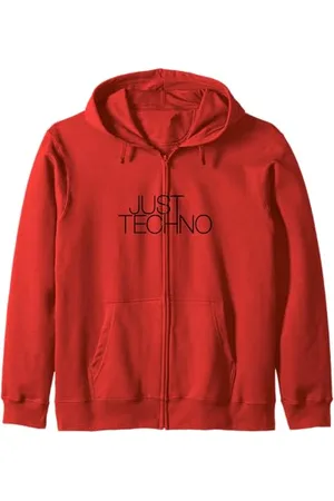 Tshirt Shirt T-Shirt Pullover Hoodie Sweater Style #snirt just techno t-shirt only Techno hoodie RAVE TRANCE EDM Zip Hoodie
