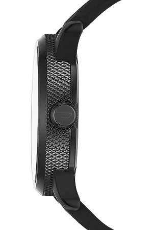 Diesel Watch for Men Rasp, Quartz Movement, 46 mm Stainless Steel Case with a Silicone Strap, DZ1807