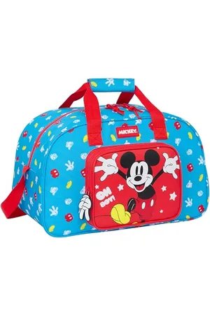 Safta Mickey Mouse Fantastic – Sports Bag, Backpack, Ideal for Children of Different Ages, Comfortable and Versatile, Quality and Resistance, 40 x 23 x 24 cm, Blue/Red, Blue/red, Estándar, Casual