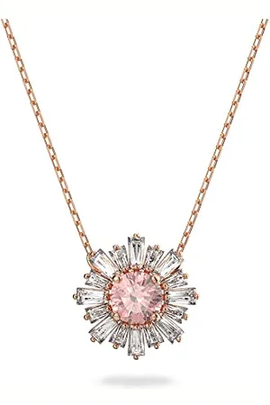 Swarovski Sunshine pendant, , Rose gold-tone plated