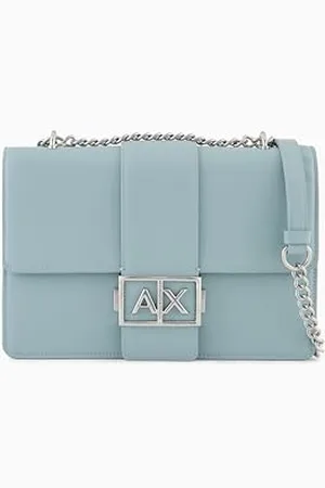 Armani Exchange Women Jodie, Sustainable, Chain Strap crossbody, , One Size