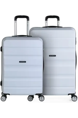 Itaca Set of 2 Rigid Travel suitcases 4 Wheels Trolley 67/77 cm abs. Resistant and Lightweight. Luggage. Medium and Large.