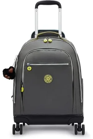 Kipling NEW ZEA Large wheeled backpack, (Grey)