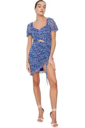 Trendyol Women Mini Bodycon Regular fit Woven Dress