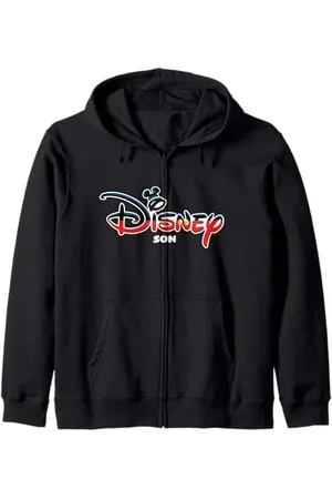 Disney Son Mickey Mouse Logo Family Trip Vacation Matching Zip Hoodie