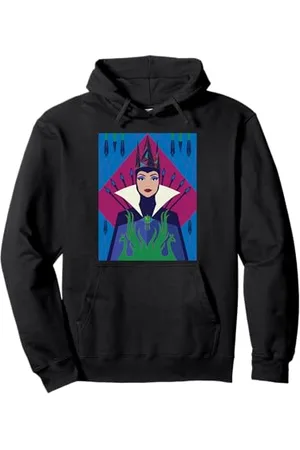 Disney Snow White Evil Queen Colorful Poster Pullover Hoodie