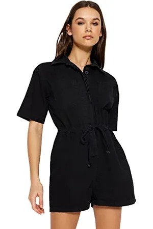 Trendyol Womens Jumpsuit - Relaxed Fit Overalls, , 6 UK