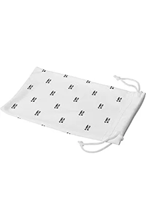Bonamaison Digitally Printed Glasses Pouch, Sunglasses Pouch, 100% Cotton, Soft & Slim, Protective Glasses Case with Drawstring Closure, 1 Piece, 11x19 cm