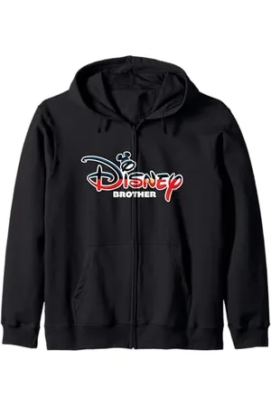 Disney Brother Mickey Logo Family Trip Vacation Matching Zip Hoodie