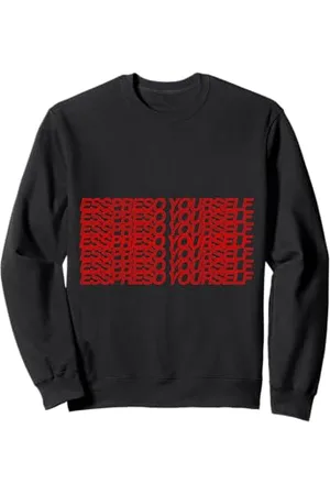 ALLURE Espresso Yourself - Funny Coffee Quote Sweatshirt