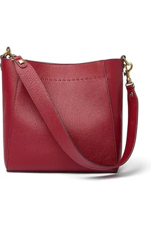 Doris&Jacky Leather Bucket Tote Bag For Women Medium Hobo Shoulder Purse And Handbags