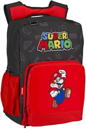 PERONA Super Mario Wonder Perona 59083 Junior Backpack with Laptop Compartment, , standard size, Casual