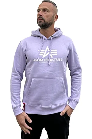 Alpha Industries Basic Hoody Hooded Sweat for Men