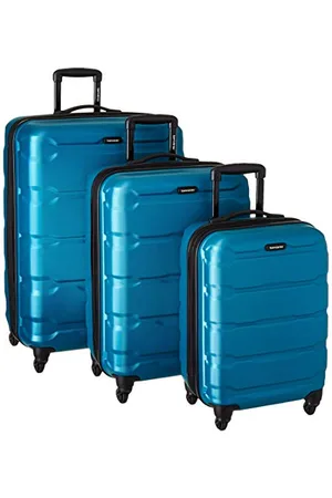 Samsonite Unisex-Adult Omni Pc Hardside Expandable Luggage with Spinner Wheels, , 3-Piece Set (20/24/28), Omni Pc Hardside Expandable Luggage with Spinner Wheels