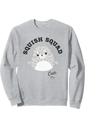SQUISHMALLOWS Squish Squad Odile Seal Sweatshirt