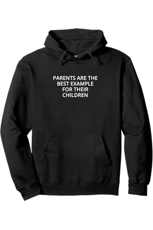 Statement Blend Parents are the best example for their children Pullover Hoodie