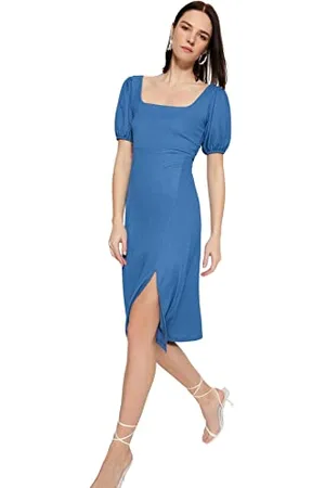 Trendyol Dress - Navy Blue - A-line, ,XS