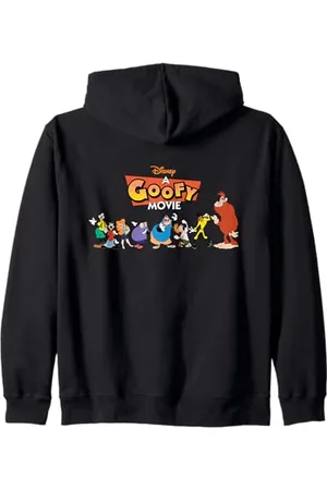 Disney A Goofy Movie 30th Anniversary Characters and Logo Zip Hoodie