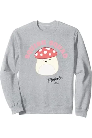 SQUISHMALLOWS Squish Squad Malcolm Mushroom Sweatshirt