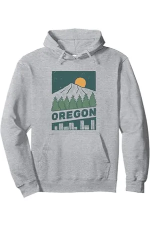 Graphic Club Inc. OREGON - Throwback Design - Classic Pullover Hoodie