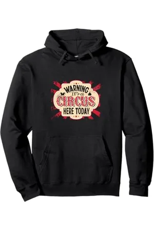 Modern Tees Plus Circus Birthday Party Circus Girl Birthday Party Circus Here Pullover Hoodie