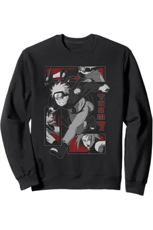 Naruto Shippuden Grunge Team 7 Anime Sweatshirt