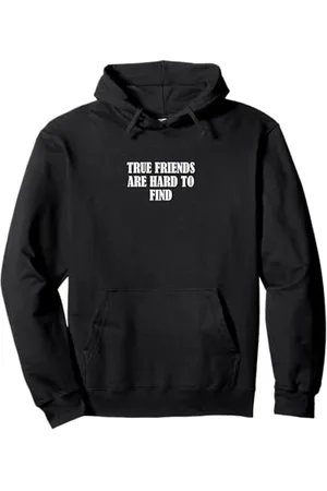Statement Blend True friends are hard to find Pullover Hoodie