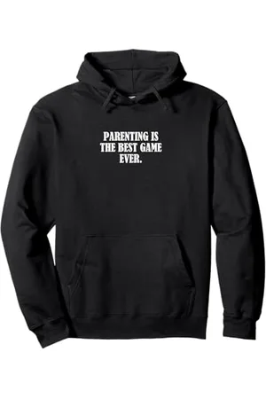 Statement Blend Parenting is the best game ever. Pullover Hoodie