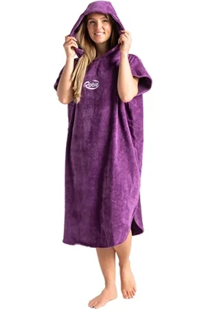 Robie Original-Series Short Sleeve Changing Robe - Ultra Violet - S