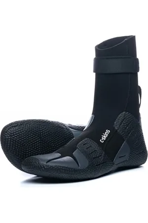 C-Skins Session 5mm Round Toe Wetsuit Boots - & Charcoal - UK 6