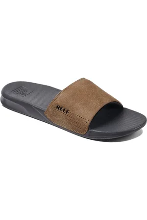 Reef One Sliders - & Tan - UK 5 (EU 37.5)