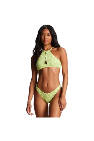 Thats Cute High Neck Bikini Top Sweet Lime M Clothing
