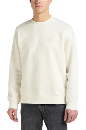 Lee Core Loose Sweatshirt - Ecru - L