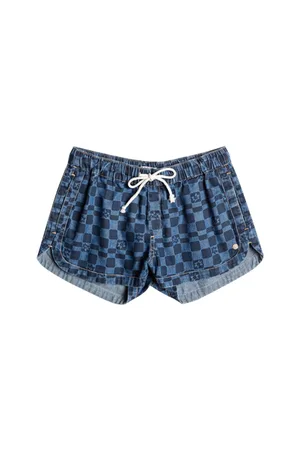 Roxy New Impossible Printed Shorts - Mood Indigo Sol Power - S