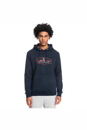 Quiksilver Omni Lockup Hoody - Navy Blazer - M