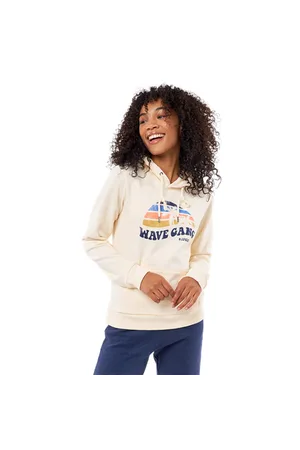 Rip Curl Melting Waves Fleece Hoody - Off - XS