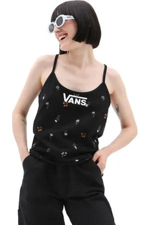 Vans Micro Ditsy Halter Top - - XS