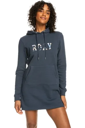 Roxy Dreamy Memories Hooded Dress - Mood Indigo - XS