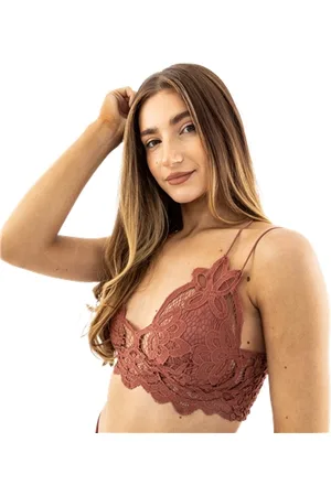 Free People Adella Bralette - Copper - XS
