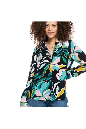 Roxy Shadow Shadow Shirt - Anthracite Paradiso - S