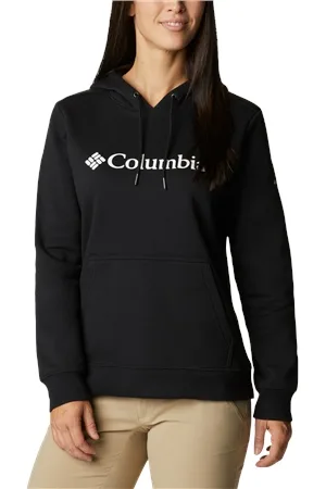 Columbia Logo Hoody - & White - S