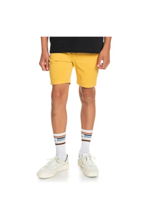 Quiksilver Boys Krandy Chino Walkshorts - Rattan - 12 YRS