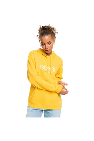 Roxy Surf Stoked Brushed Hoody - Yolk - S