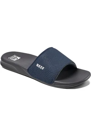 Reef One Sliders - Navy & White - UK 5 (EU 37.5)