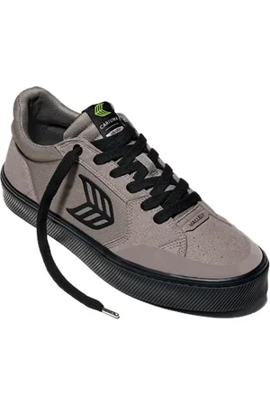 CARIUMA Vallely Pro Skate Shoes - Charcoal & Black - UK 8 (EU 41.5)