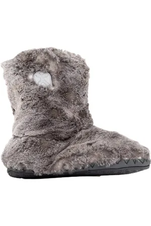 BEDROOM ATHLETICS Cole Luxury Faux Fur Slipper Boots - Russian - UK 3-4 (EU 36-37)
